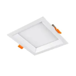Spot Downlight Hide De Embutir Recuado Led 18W 4000K Quadrado Branco Luminatti
