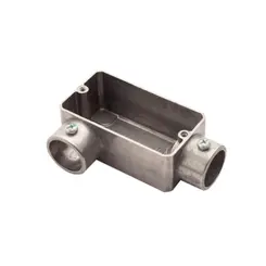 Condulete Aluminio ( LR ) 1/2" S/Tampa S/Vedacao S/Rosca Wetzel