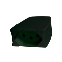 Plug Prolongador femea 2P+T 10A Preto Legrand