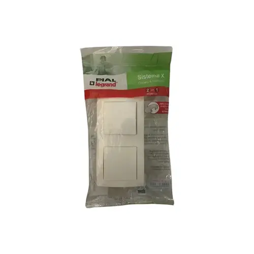 Modulo Duplo Interruptor Simples 10A 250v Sistema X Legrand