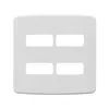 Placa 4X4 4 Pos Compose Branco Weg