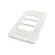 Placa 4X2 3 Pos Compose Branco Weg