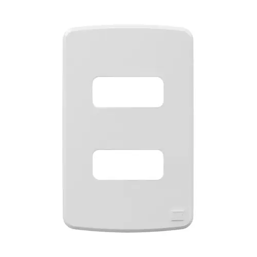 Placa 4X2 2 Pos Compose Branco Weg