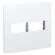 Placa 4X4 2 Pos Compose Branco Weg