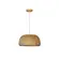 Pendente Fibra de Bambu 30X17x30cm 1xE27 cabo 1,5m GMH