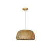 Pendente Fibra de Bambu 55X25cm 1xE28 cabo 1,5m GMH