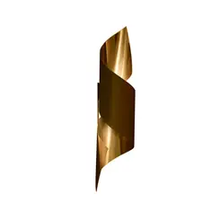 Arandela Wave P 45x15cm 1Halopin Metaldomado