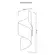 Arandela Wave P 45x15cm 1Halopin Metaldomado
