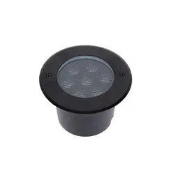Embutido de Solo Antiofuscante 7W 3000K 10° 560LM IP67 Preto Bivolt Gaya