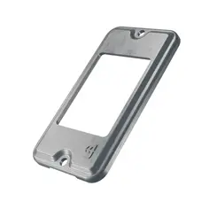 Tampa Aluminio 3/4" s/Pintura 3 Postos Horizontais Wetzel