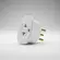 Adaptador Universal 2P+T 10A 250V Branco