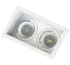 Embutido Multi Dupla Face Recuada 2X MR11 GU10 70x125x35mm Branco Save Energy