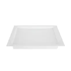 Painel Led Kais Embutir 12W 3000K 900lm 120º Policarbonato 17,6 x 17,6 Branco Nordecor