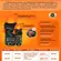 Alicate Amperimetro Com Multimetro 16mm² Mini Profissional Foxlux