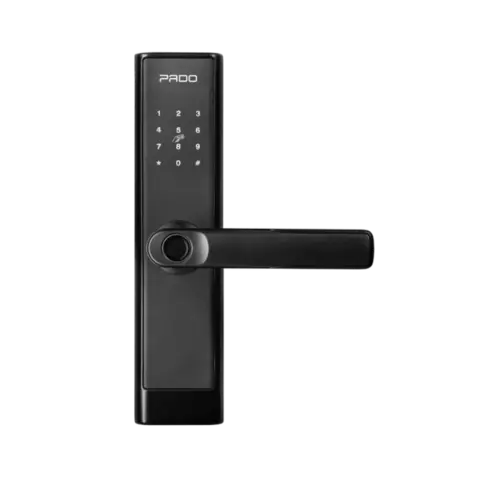 Fechadura de Senha FDE-250 Preta de Embutir Pado