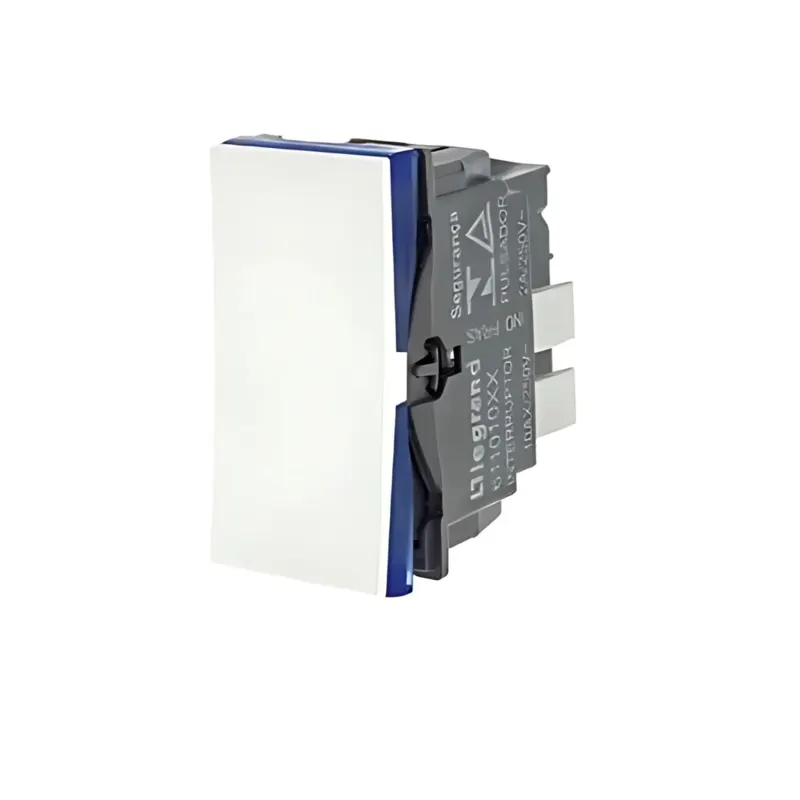 REPASSE Modulo Interruptor Paralelo 10A 250V Branca Pial P