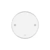 Placa Redonda 4" PVC Branco Klin Weg
