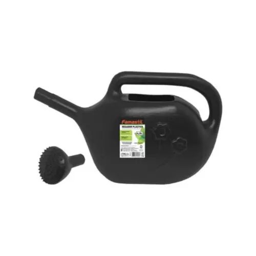 Regador Plastico 4.5 Litros Preto Famastil