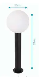Luminaria Oasis 53cm 6W 3000K 600LM Bivolt Gaya