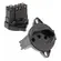 Tomada Klin Red Piso 2P+T 10A / 250V Preto Weg