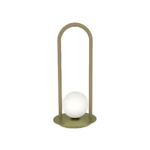 Abajur Especial Karen Ø190X450Mm Led Integrado Cp-M/Dr-P Usina