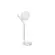 Luminaria de Mesa Angular Redondo 52x14x26cm 1XE27 G45 Bt Bt Fc Usina