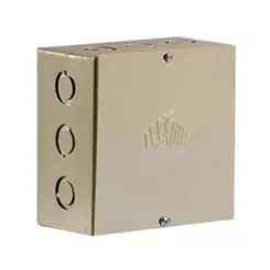 Caixa De Passagem Sobrepor Aco 50x50x20 Bege Arcoir
