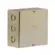 Caixa De Passagem Sobrepor Aco 50x50x20 Bege Arcoir