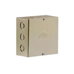 Caixa De Passagem Sobrepor Aco 20x20x20 Bege Arcoir