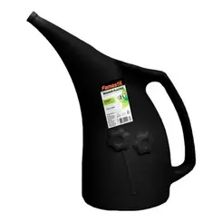 Regador Plastico 2 Litros Preto Famastil