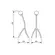 Abajur Girafa 20x52cm 1xG9 Globo 08cm Waldir Junior Bt Bt Fc Usina