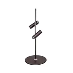 Abajur Dallas 150X475Mm 2 Mr16 Pt Pt Usina