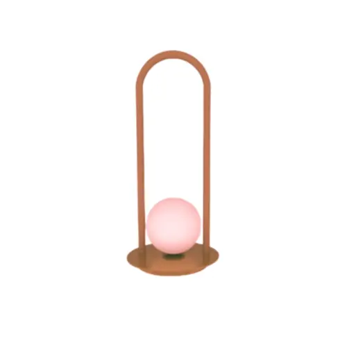 Abajur Graca 19x41x19cm 01xG9 Globo 12cm  Av-M Av-M Fc Usina