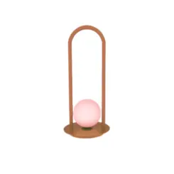 Abajur Graca 19x41x19cm 01xG9 Globo 12cm  Av-M Av-M Fc Usina