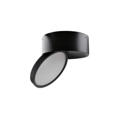 Arandela Lenses Led 7W 3000K 455LM 75X55mm Preto Bivolt Usina
