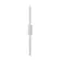Arandela / Plafon Lineare 600X50X53Mm Led 10W 3000K 620Lm Bivolt Bt Usina