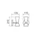 Arandela Spina 210X110X165Mm 1xMr16 Pt Pt Usina