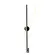 Arandela Toa Led 15W 3000K 1800LM Preto/Preto Bivolt Usina