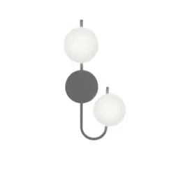 Arandela Ares Dir 194X114X400Mm Led 10W 520Lm 3000K 127V Bt Bt Fc Usina