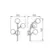 Arandela Zuca 375X560X310Mm 3xG9 Bt Bt Fc Usina