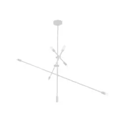 Pendente Cross 110X1217Mm Led 30W 1560Lm 3000K 127V Bt Bt Usina