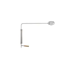 Luminaria Parede Viga 1000X180X700Mm 1xG9 Pt Bt Usina