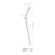 Coluna Jazz Apoio Parede 300X2050X370Mm 1xE27 Bt Bt Usina
