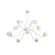 Pendente Carrossel Ø900X385Mm 10xG9 Bt Bt Fc 1Br Usina