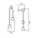 Arandela Pendulo 270X1430X275Mm 2xG9 Bt Bt Fc Usina