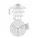 Pendente Cosmos 400Mm 600Mm 800Mm 1000X520Mmled 98W 6500Lm 3000K Bivolt Dr Usina