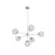Pendente Bubbles 730X650Mm 6xG45 Bt Bt Cr Usina