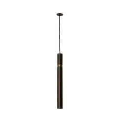 Pendente Filetto Ø57X300Mm 1xMr16 Bt Pt 1Br Usina