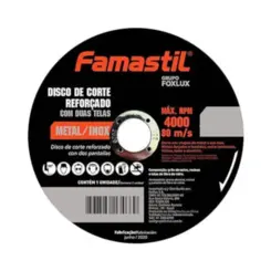 Disco Corte 300(12 Pol) X3,2X25,4MM Metal/Inox Famastil