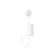Arandela Trombone 200X271X956Mm 1xE27 Bt Bt Cr Usina